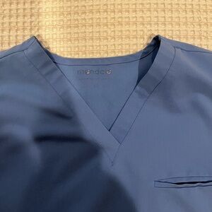 Mandala ceil blue scrub set